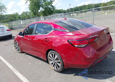 2020 Nissan Sentra Sv Xtronic Cvt из США, поврежденный, VIN 3N1AB8CV3LY208794